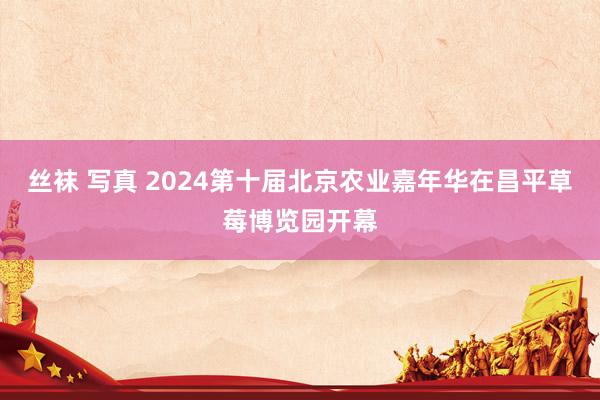 丝袜 写真 2024第十届北京农业嘉年华在昌平草莓博览园开幕