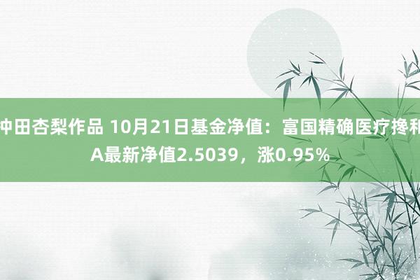 冲田杏梨作品 10月21日基金净值：富国精确医疗搀和A最新净值2.5039，涨0.95%