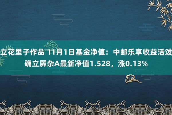 立花里子作品 11月1日基金净值：中邮乐享收益活泼确立羼杂A最新净值1.528，涨0.13%