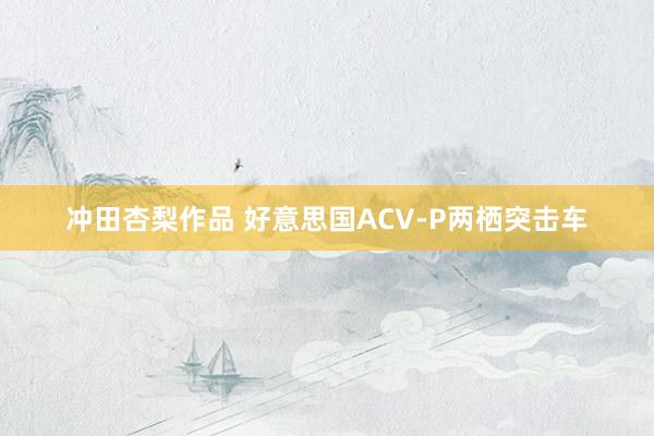 冲田杏梨作品 好意思国ACV-P两栖突击车